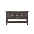 Steve Silver Dining Ample Storage, Elegant Design, Dusty Espresso Finish, Hutchins Collection, Satin Nickel Hardware Server