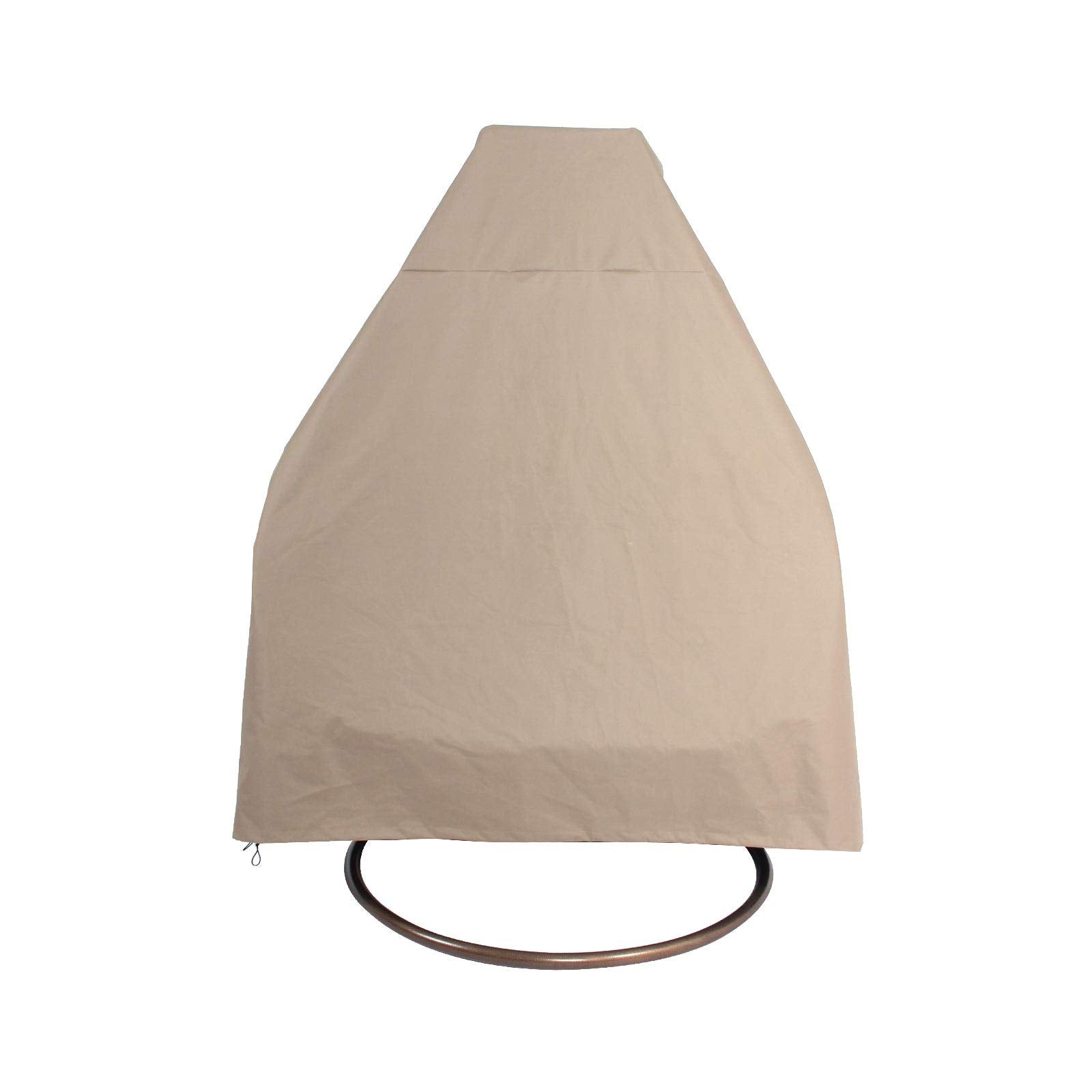 LeisureMod Hanging Swing Egg Chair Patio Indoor Outdoor Use Canvas (Outdoor Cover)-New