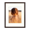Golden State Art, 16x20 Picture Frame with Mat for 11x14 - High Definition Glass Wall Mounting Horizontal Vertical Display (Brow
