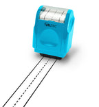 Veltec Dashed Handwriting Lines Practice Roller Stamp For Kids, Parents And Teachers (Light Blue)