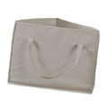 Bothyi Triangle Storage Bag for Clothes Hangers, Organizer for Laundry Areas, Gray