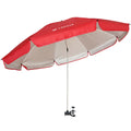 AMMSUN XL Chair Umbrella with Universal Clamp Adjustable 52 inches and 360-degree Swivel UPF 50+, Portable Clamp on Camping or B