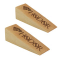 Hodor Door Stopper Natural Beech Wood Anti Slip Rubber Wedge Got Compatible With Every Surface 2 Pack Gift Engraved Merchandise