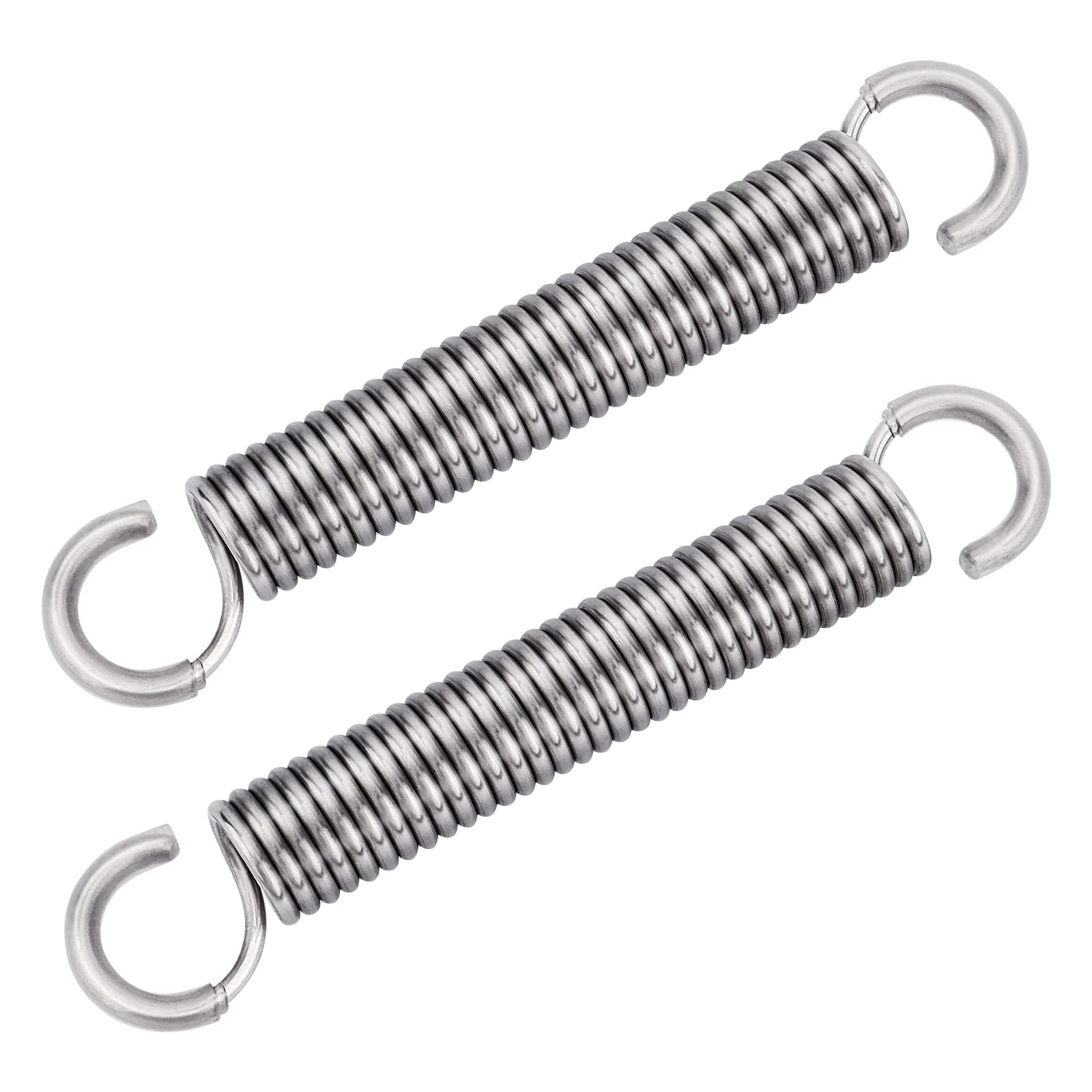 GNPADR GUPO 5-1/8' (2 Pcs) Stainless Steel Recliner Sofa Chair Stainless Steel Spring Replacement Mechanism Tension Spring