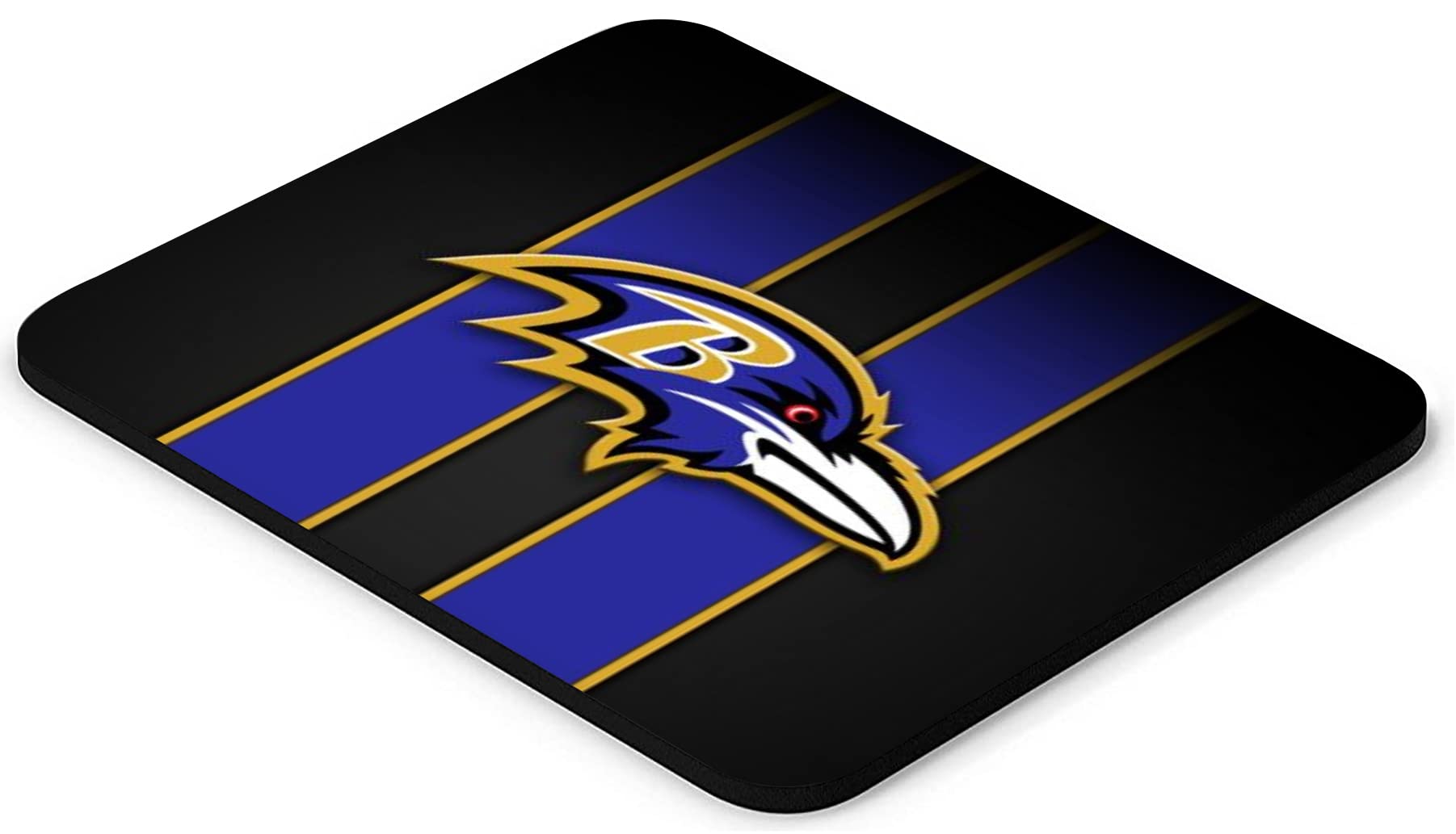 Gaming Mouse Pad, Sport Football Mousepad With Non-Slip Rubber Base For Laptop Computer Desktop Game Mat,Fans Gift Blue Stripe D