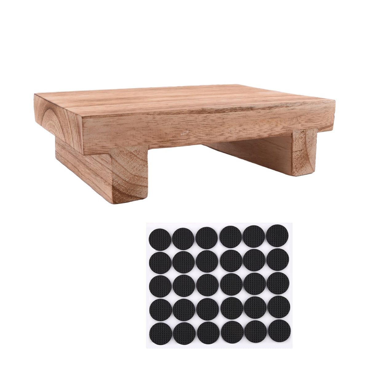 Wood Step Stool,Wooden Utility Step, Toddler Step Stool for Kids, Bathroom Potty Stool, Kitchen Stool, Bed Stool,Small Wooden St