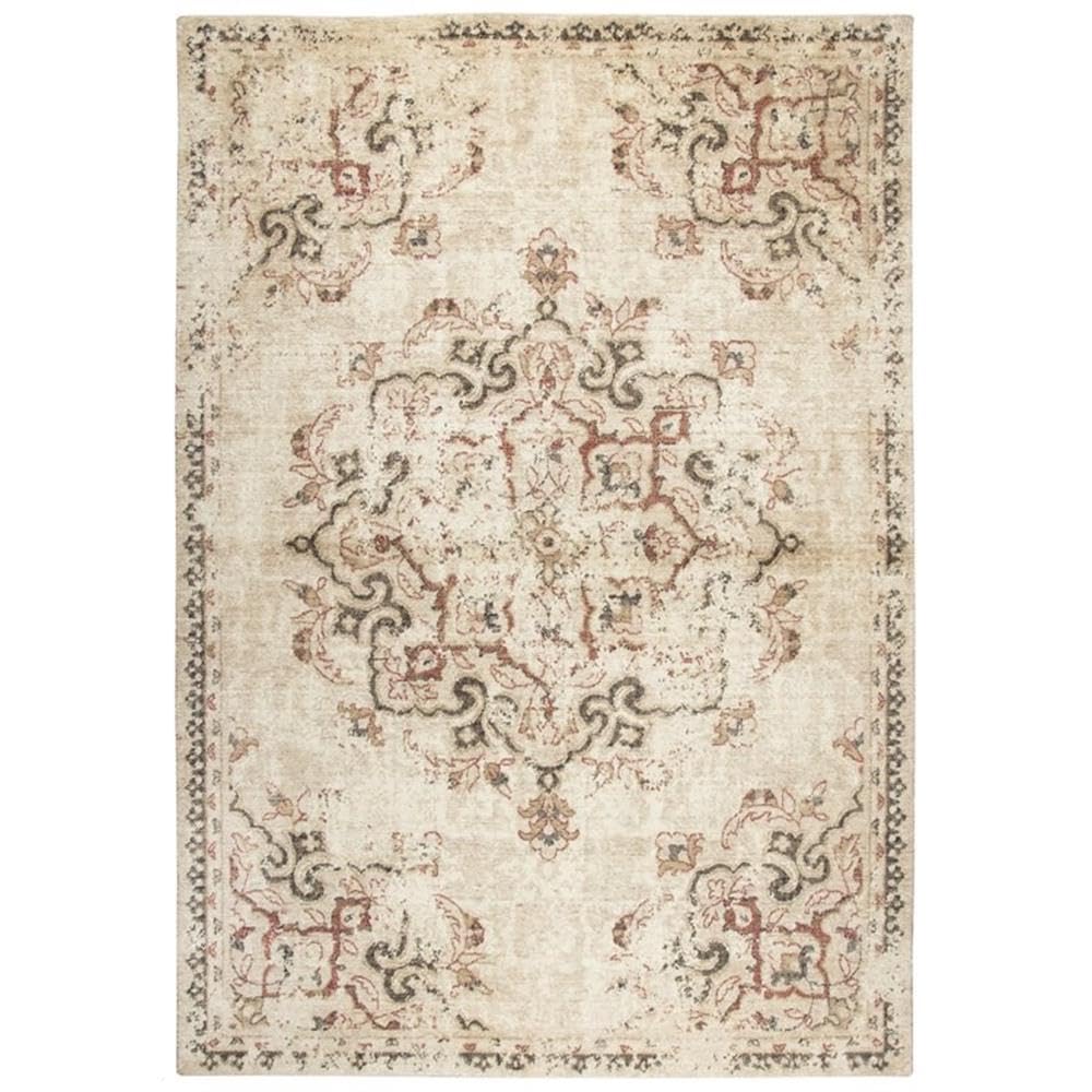 Rizzy Home Alora Decor Euphoria 8' X 10' Distress Beige/Gray/Rust/Blue Hybrid Area Rug