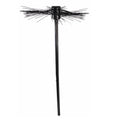 36 Black Halloween Costume Accessory 1800s Revolution Chimney Sweep Broom