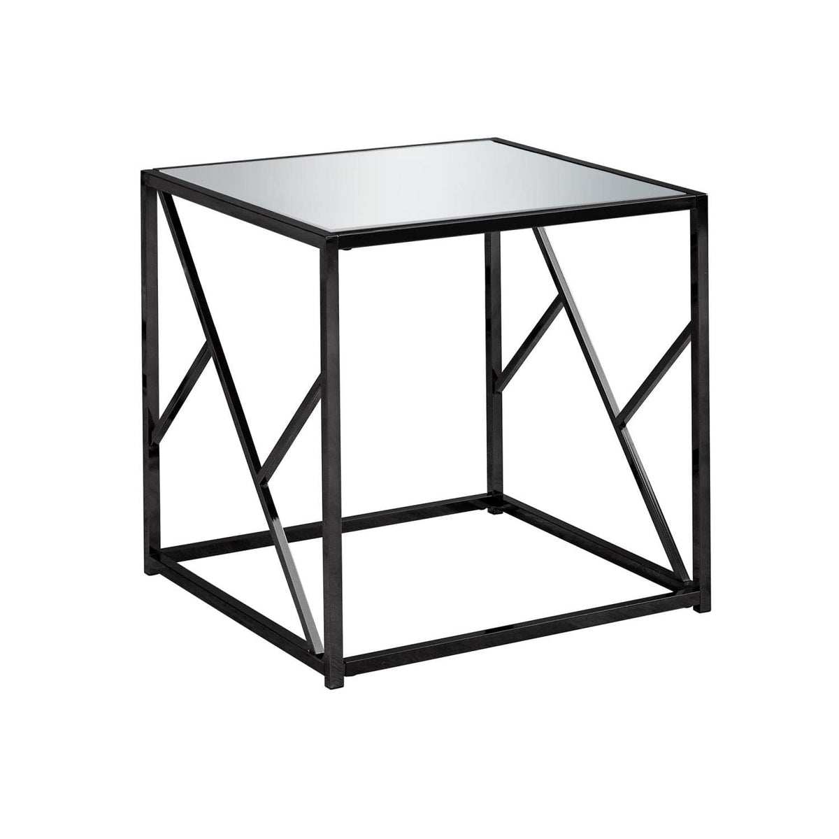 Monarch Specialties End Table, Black