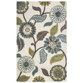 Rizzy Home Alora Decor Milan 5' X 8' Floral Sage/Blue-Teal/Gray/Rust/Blue Area Rug