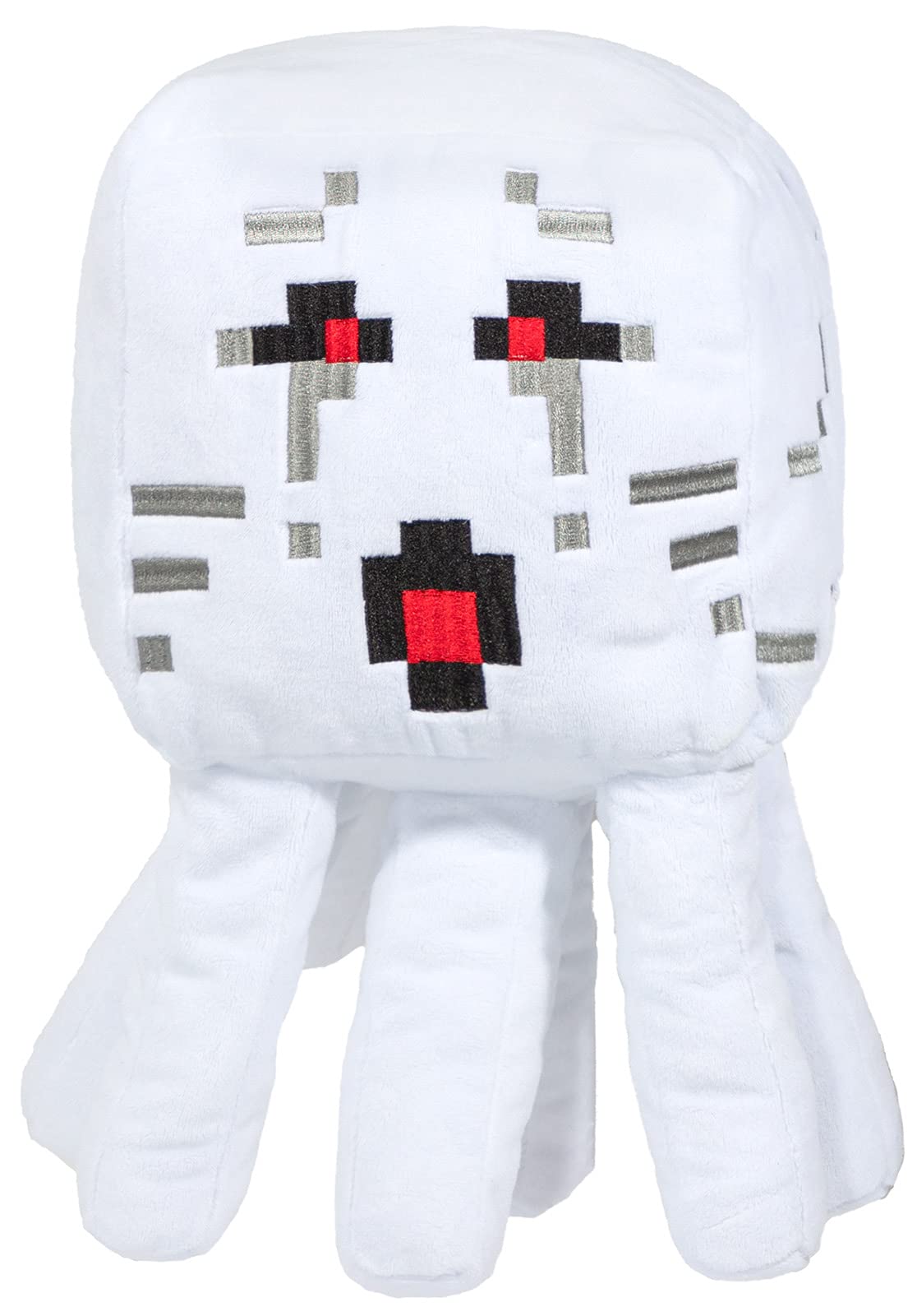 Jay Franco Minecraft Ghast Plush Stuffed Pillow Buddy - Super Soft Polyester Microfiber, 15 Inches (Official Minecraft Product)
