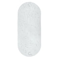 Boon GRIFFLE Textured Non Slip Baby Bath Tub Mat, Hanging Hook & Drain Holes, Bath Mat, Gray