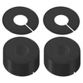 PATIKIL Clothes Dividers for Hanging Clothes, 30 Pack Closet Clothing Rack Size Dividers Blank Labels Sorting Round Separator fo