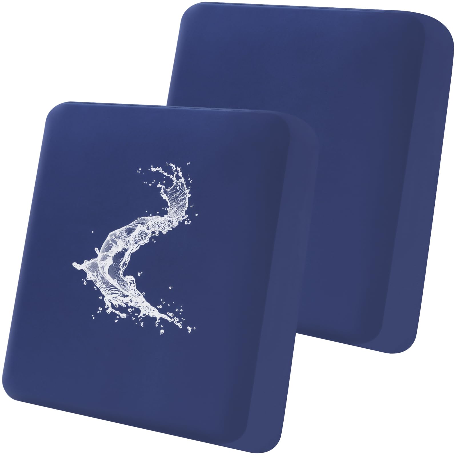 Smiry Waterproof Couch Cushion Covers, Stretch Washable Sofa Cushion Cover, Soft Sofa Slipcover Elastic Non-Slip Furniture Protector For Pets, Kid (2 Pack, Navy)