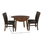 Intercon 42" Kona Dining Table with Two 8.5" Drop Leaves
