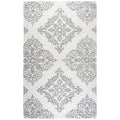 Rizzy Home Alora Decor Lavine 5' X 8' Medallion Natural/Taupe Hand-Tufted Area Rug