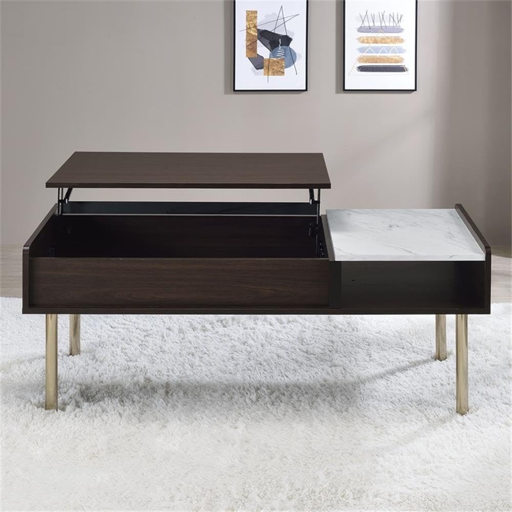 Steve Silver Carrie Walnut Finished Wood 3-Piece Occasional Set