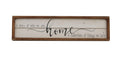 Parisloft A Story of Who We are Home Wood Framed Wall Decor Sign,Farmhouse Plaque,23.6 x 1.2 x 6 Inches