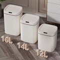 ZNJFLGUI Smart Touchless Trash Can with Motion Sensor, Automatic Lid, MultiSize Garbage Bin for Home & Office (12 Liters)