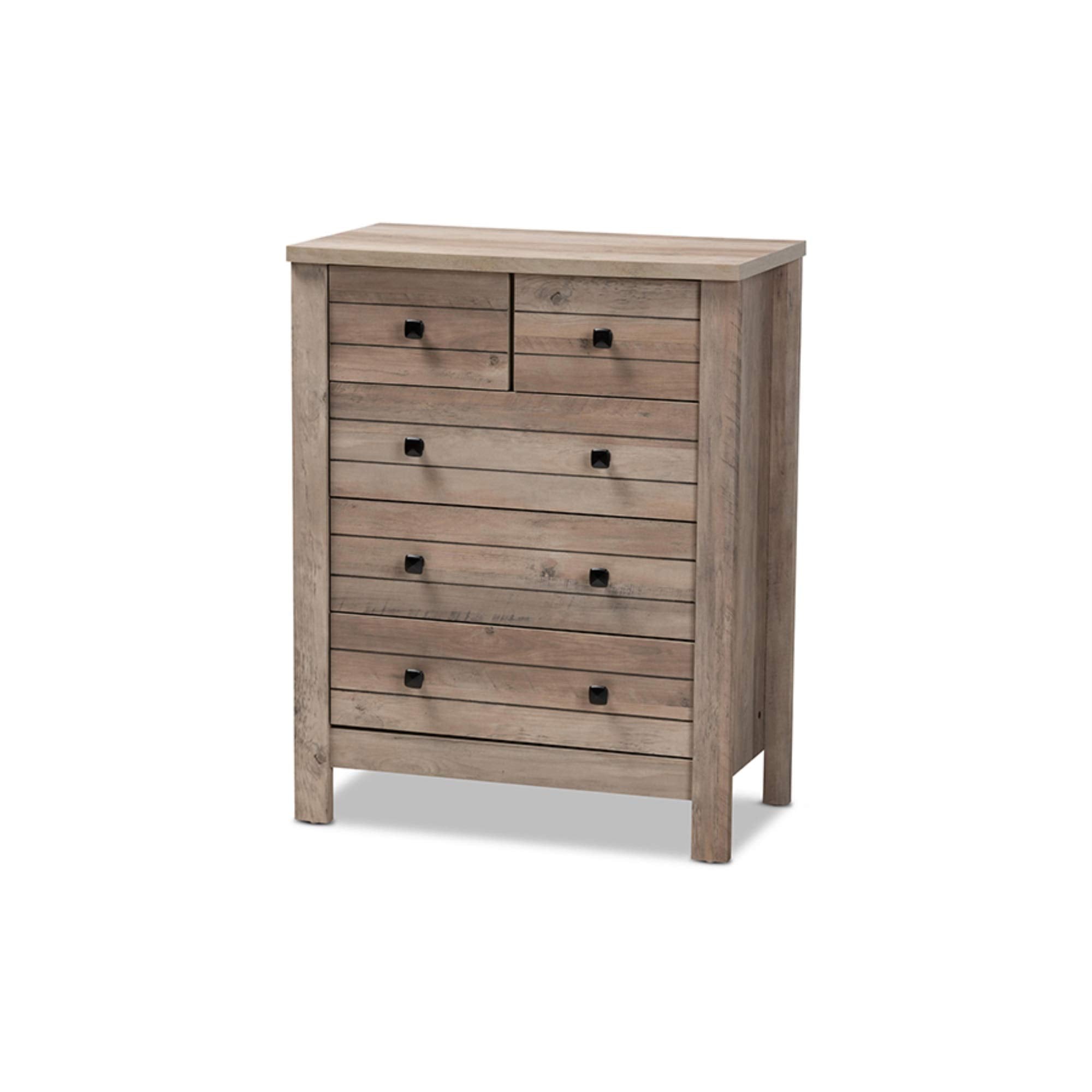 Baxton Studio Derek 5-Drawer Chest