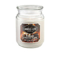 Candle-Lite Scented Evening Fireside Glow Fragrance, One 18 oz. Single-Wick Aromatherapy Candle with 110 Hours of Burn Time, Off