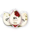 Shorties Candle Company Natural Floral Soy Wax Melts Variety Pack - 3 Highly Scented 3 Oz. Bars - Gardenia, True Rose, Honeysuc