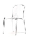 Commercial Seating Products Polycarbonate Genoa Chairs, Clear