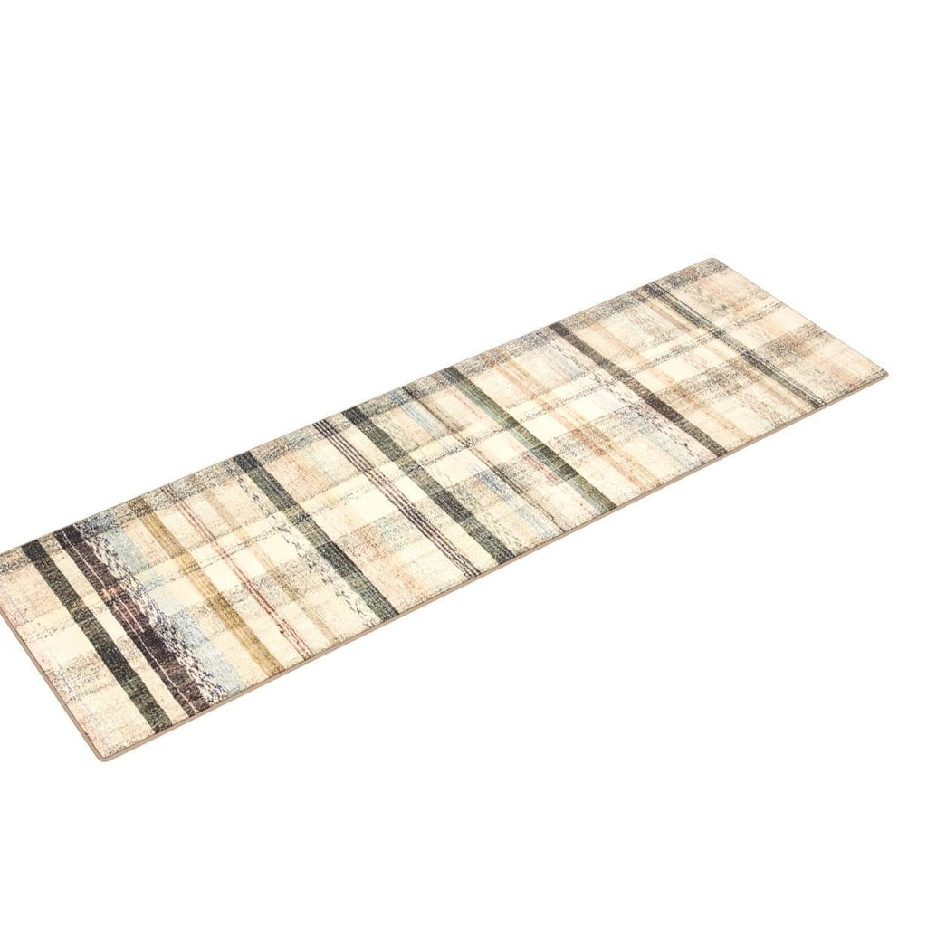 Loloi Chris Loves Julia X Humphrey Collection, Ivory & Multi 2'-3'' X 7'-6'' Area Rug - Plaid Accent Rugs For Living Room, Bedro