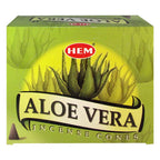 Aloe Vera Incense Cones And Cone Incense Burner Bundle Insence Insense Hem Incense