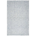 Overstock Alora Decor London 6'6" X 9'6" Solid Blue/Gray/Rust/Blue Hand-Tufted Area Rug