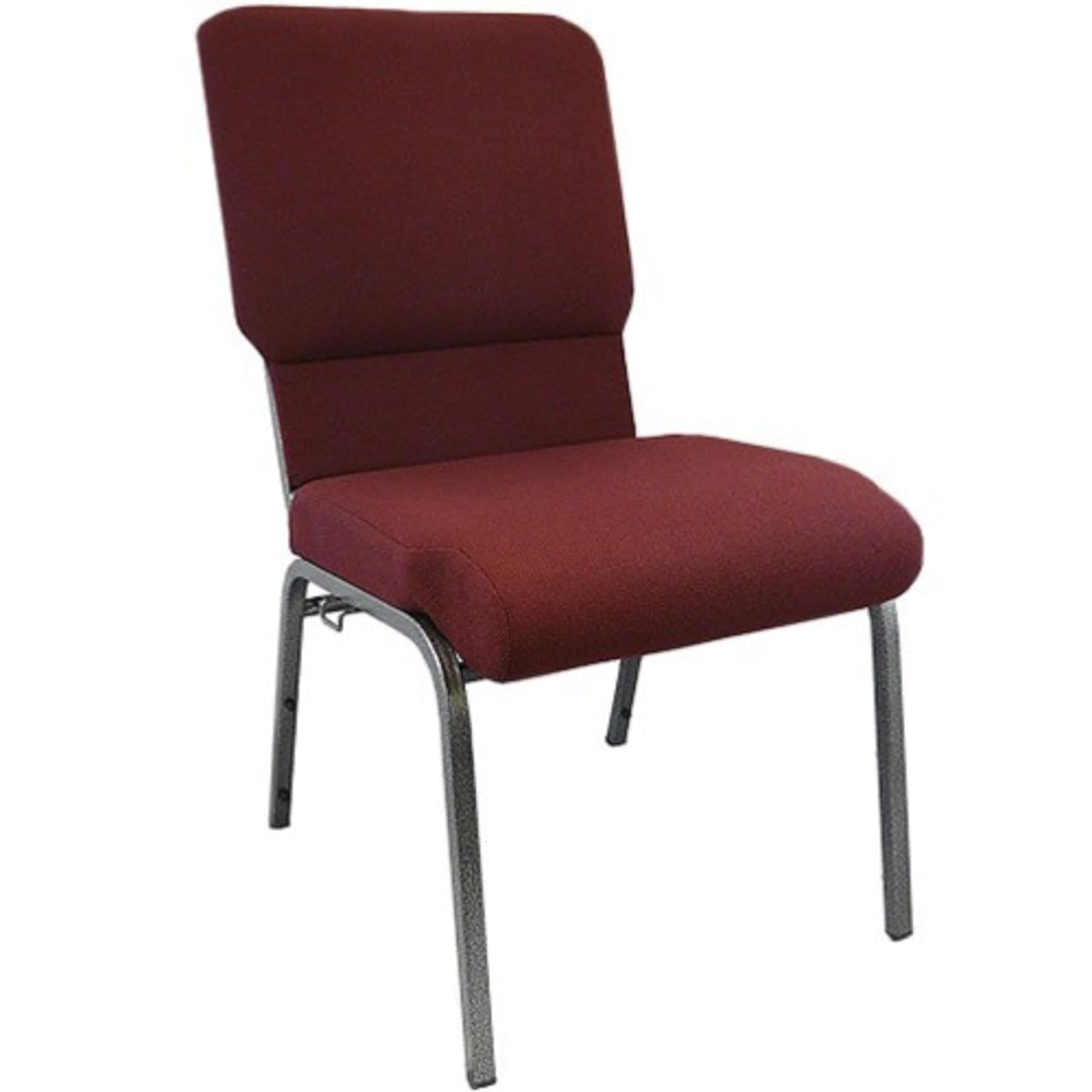 Flash Furniture Advantage Maroon Church Chairs 18.5 In. Wide