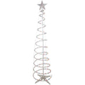 Northlight 6 Pre-Lit Spiral Christmas Tree - Multi Color Lights