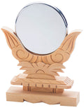 Kamidana no Sato Shinto Tool Shrine Mirror 2 Size 11.5 (Height) - 9 (Width) - 6f (Mirror Part) cm