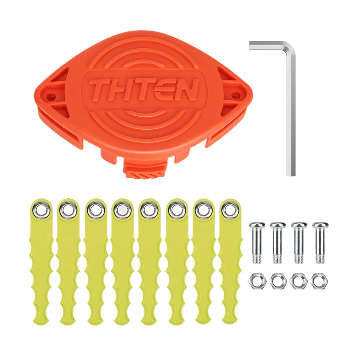 Thten Af-100 Trimmer Blades Head Compatible With Black  Decker Gh600,Gh610,Gh900,Gh912,St6600,St7000,St7700,Nst1118,Nst2118,Lst2