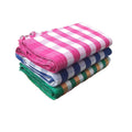 KSSG ANU Handloom 100% Pure Cotton Towels XXXL Size 36/72Inch(90/180cm) 3/6feet Heavy Quality (3) MULTICOLOUR,800 tc