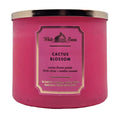 Bath & Body Works, White Barn 3-Wick Candle w/Essential Oils - 14.5 oz - New Core Scents! (Cactus Blossom)