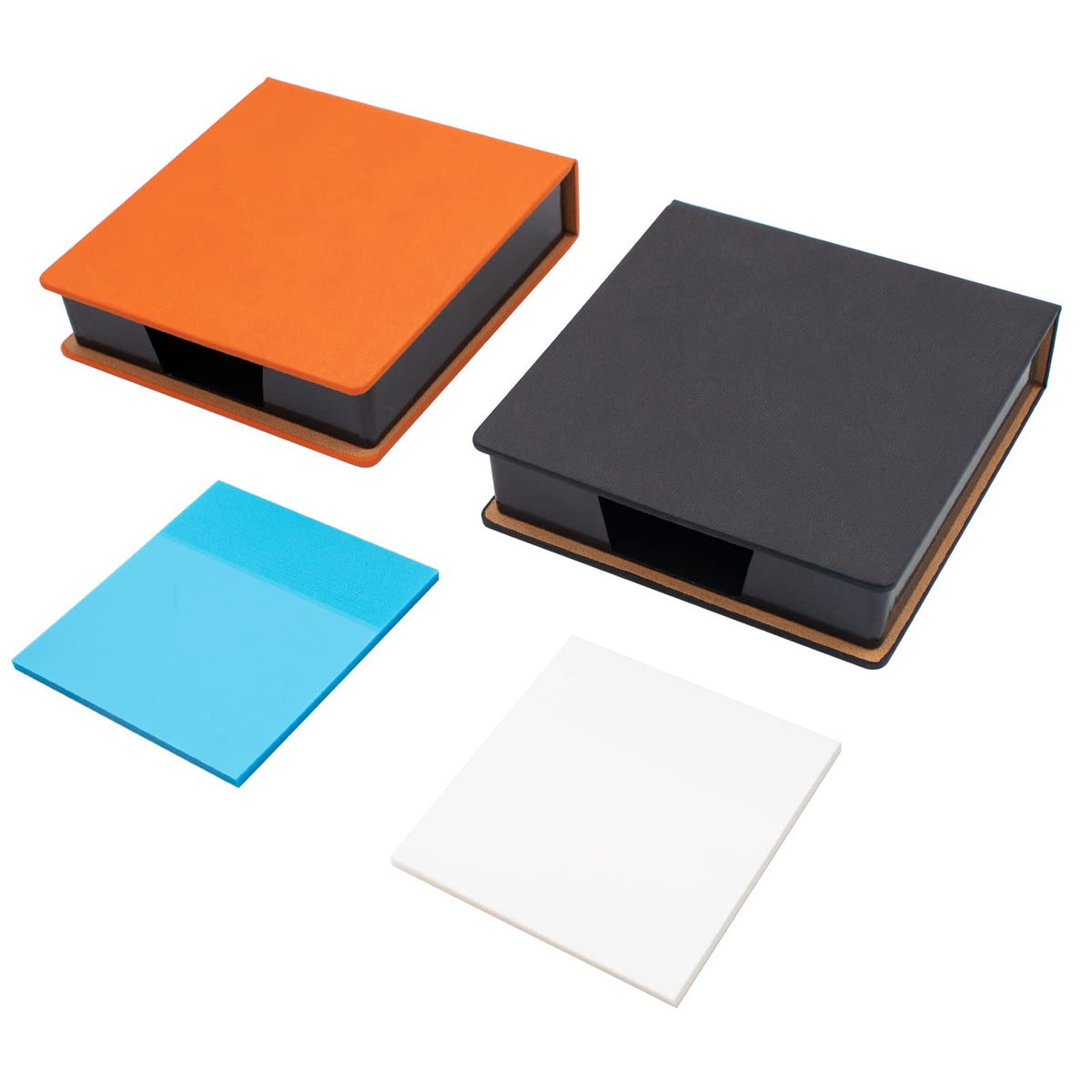 Sticky Notes Holder A9 Transparent Notes Memo Paper Business Office Note Box Sticky Note Dispenser Note Pads Desk Organizer For