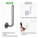 Mkono Hat Organizer For Baseball Caps, Set Of 2 Wall Hat Rack 5 Inches Space Saving Holds 20 Caps Modern L -Shaped Hat Hooks Wal