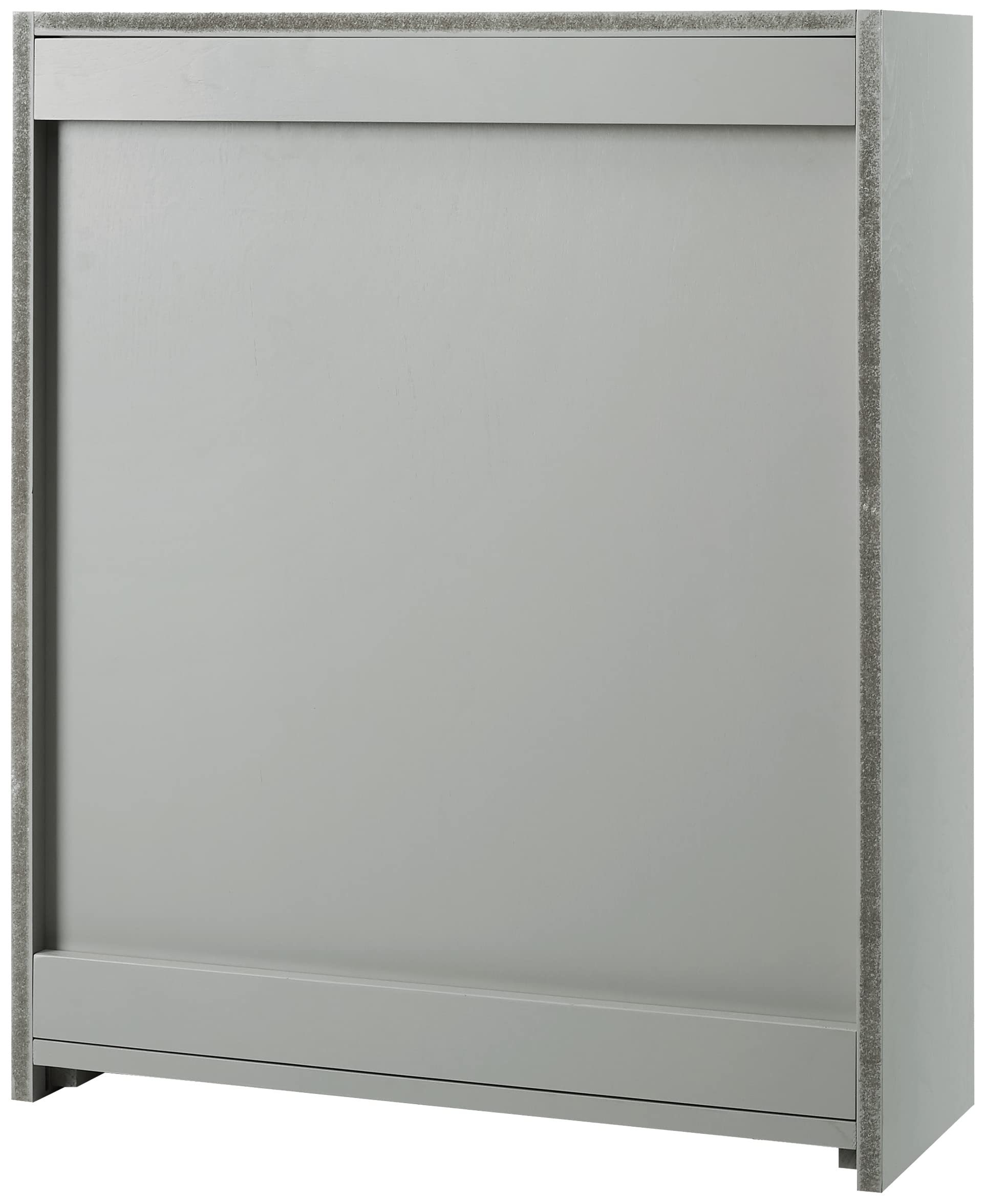 Crosley Furniture Savannah Wall Mounted Bathroom Storage Medicine Cabinet with Shelves, Gray