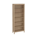 Adjustable 6 Shelf Bookcase, Open Storage Home Office Bookshelf