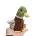 Whrigud Cute Mallard Duck Plush Stuffed Animal Pillow Toys Lifelike Green Duck Stuffed Animal Plush Plushie Toy Soft Plush Doll