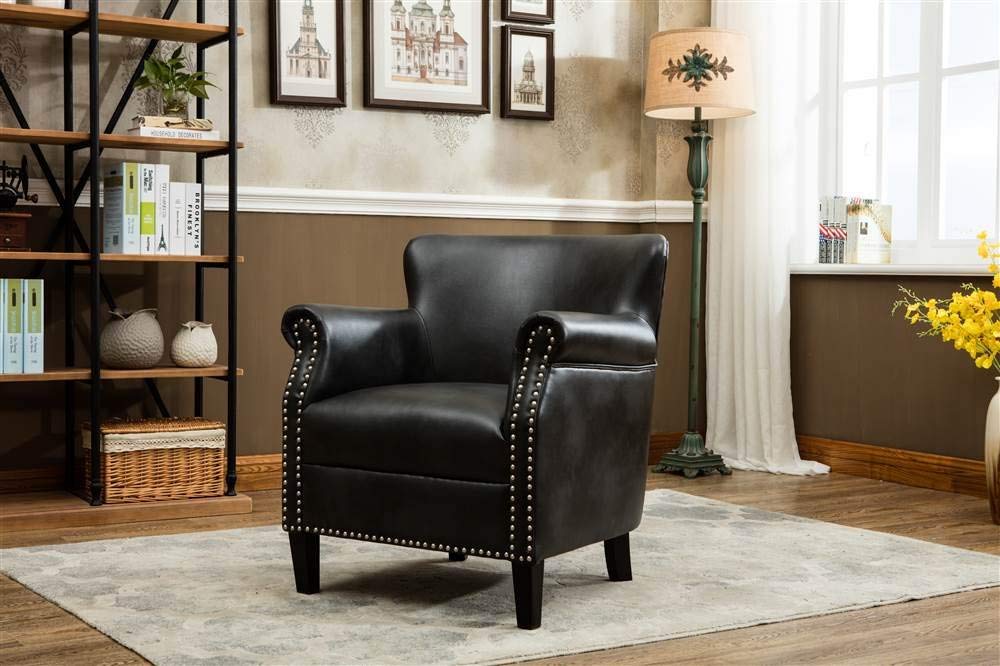 Comfort Pointe Club Chair In Charcoal