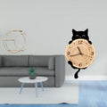 Enakshi Modern Multifunctional Wall Hanging Shelf And Clock Decor Space Saving Display For Collectibles Trophy Office Bedroom Ho