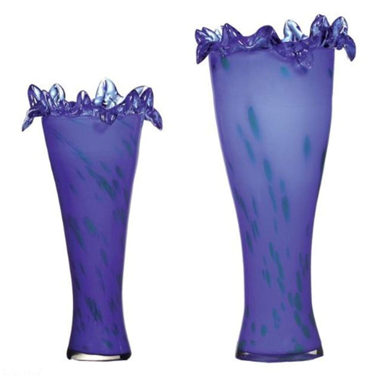 Ok Lighting 17.6&quot; H Glass Vase Set