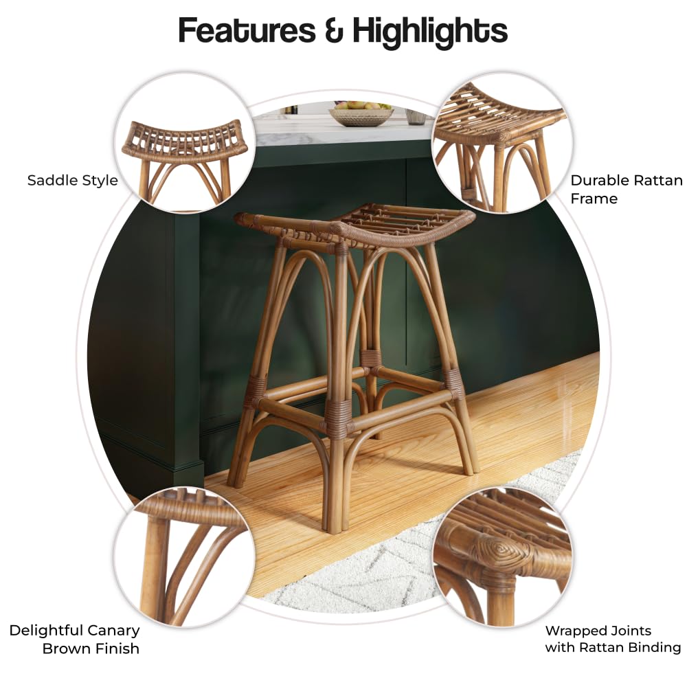 Npd Furniture And More Imari Rattan Counter Stool