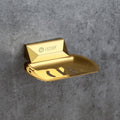iSTAR Brass AntiRust Single Soap Dish | Stylish Wall Mounted Bathroom Accessories | Corrosion Free Soap Case Holder Stand for H