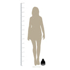 HomeRoots 100% Metal Dora Small Cement Gray and Black Dipped Vase