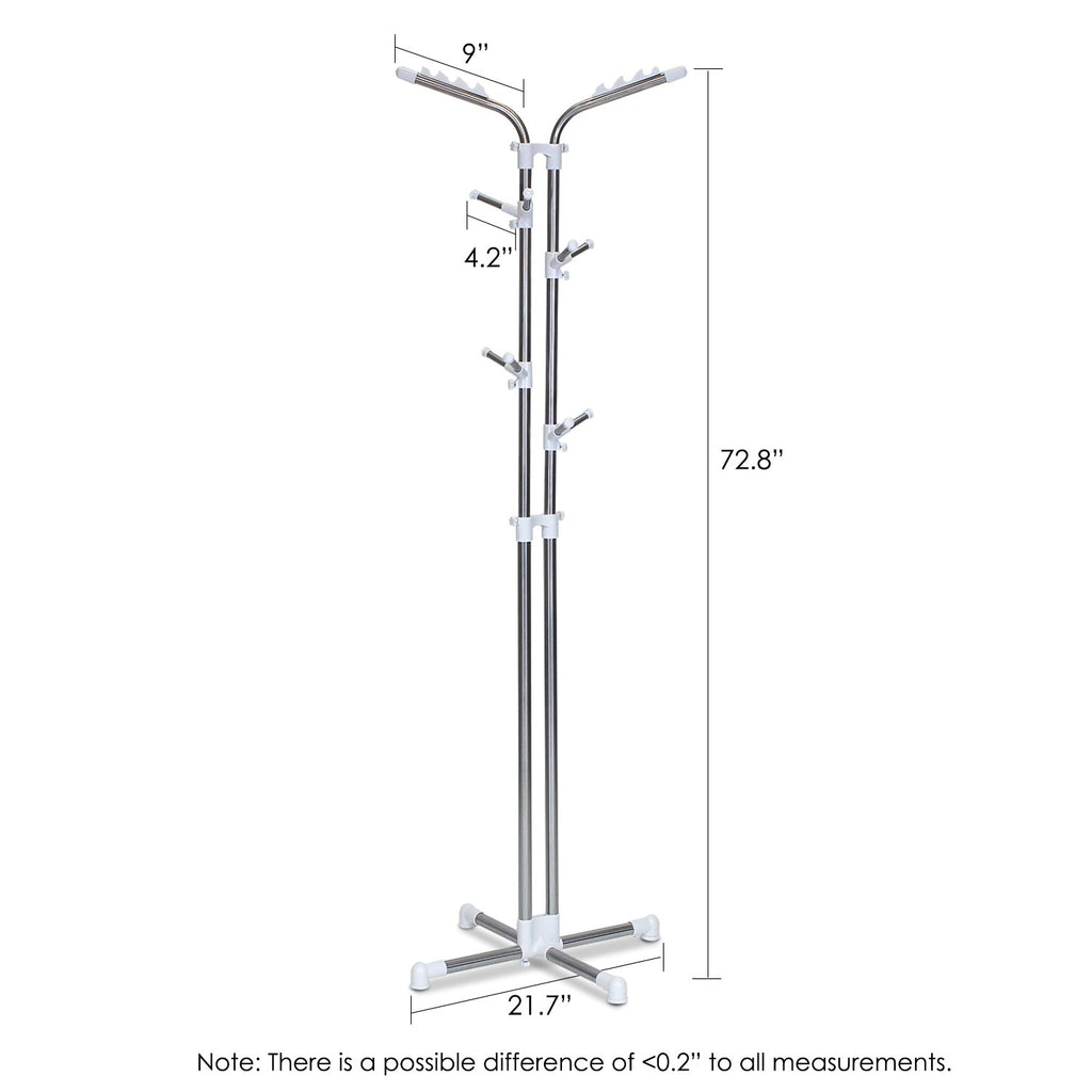 Furinno FNBQ-22120 Multi-Functional Hat and Coat Rack Stand