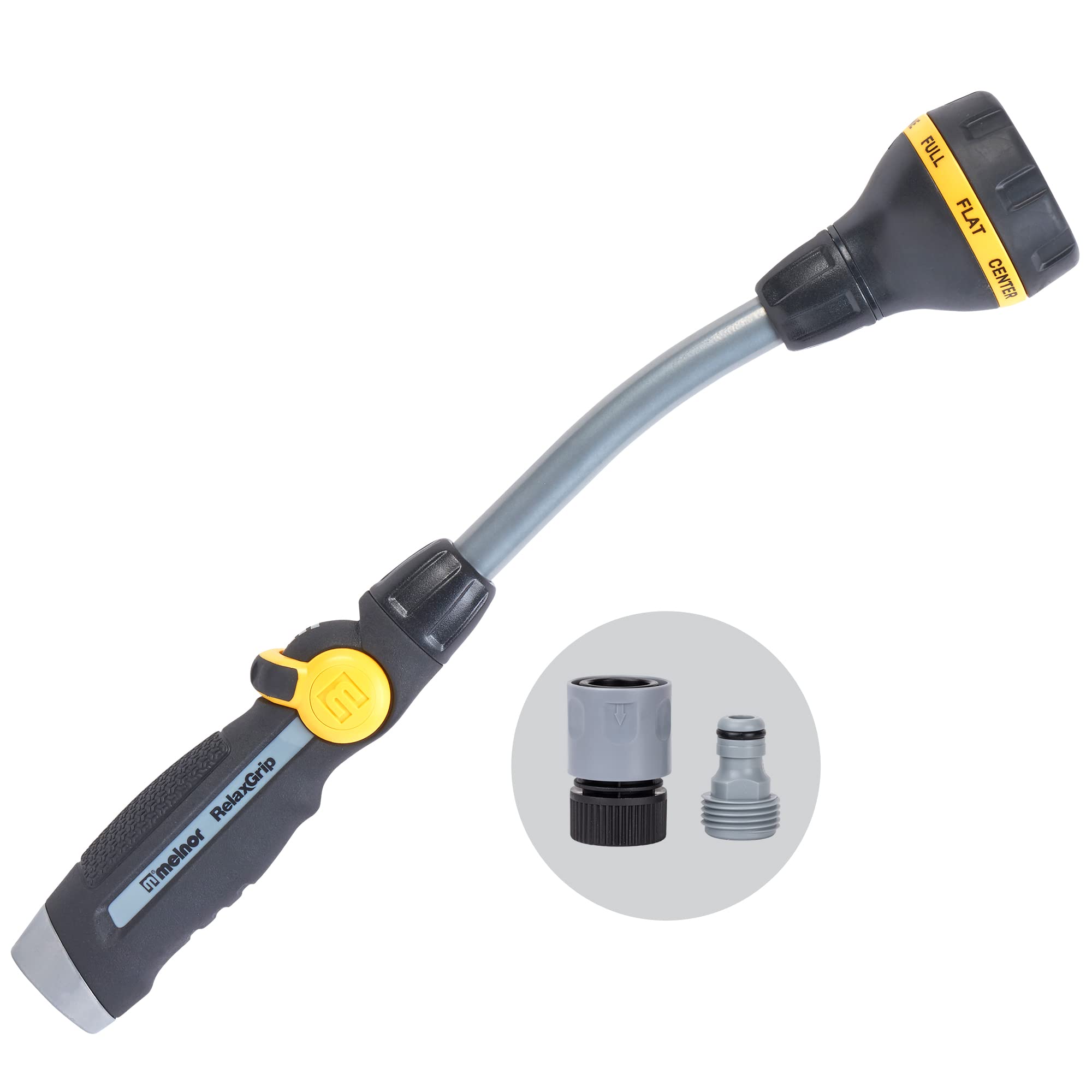 Melnor 65172Amz Watering Wand, Silver, Black, And Yellow