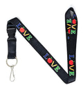 Teacher Lanyard Keychain For Id Badge And Keys | Teacher Appreciation Gift For Back To School | Durable Polyester Novelty Neckla